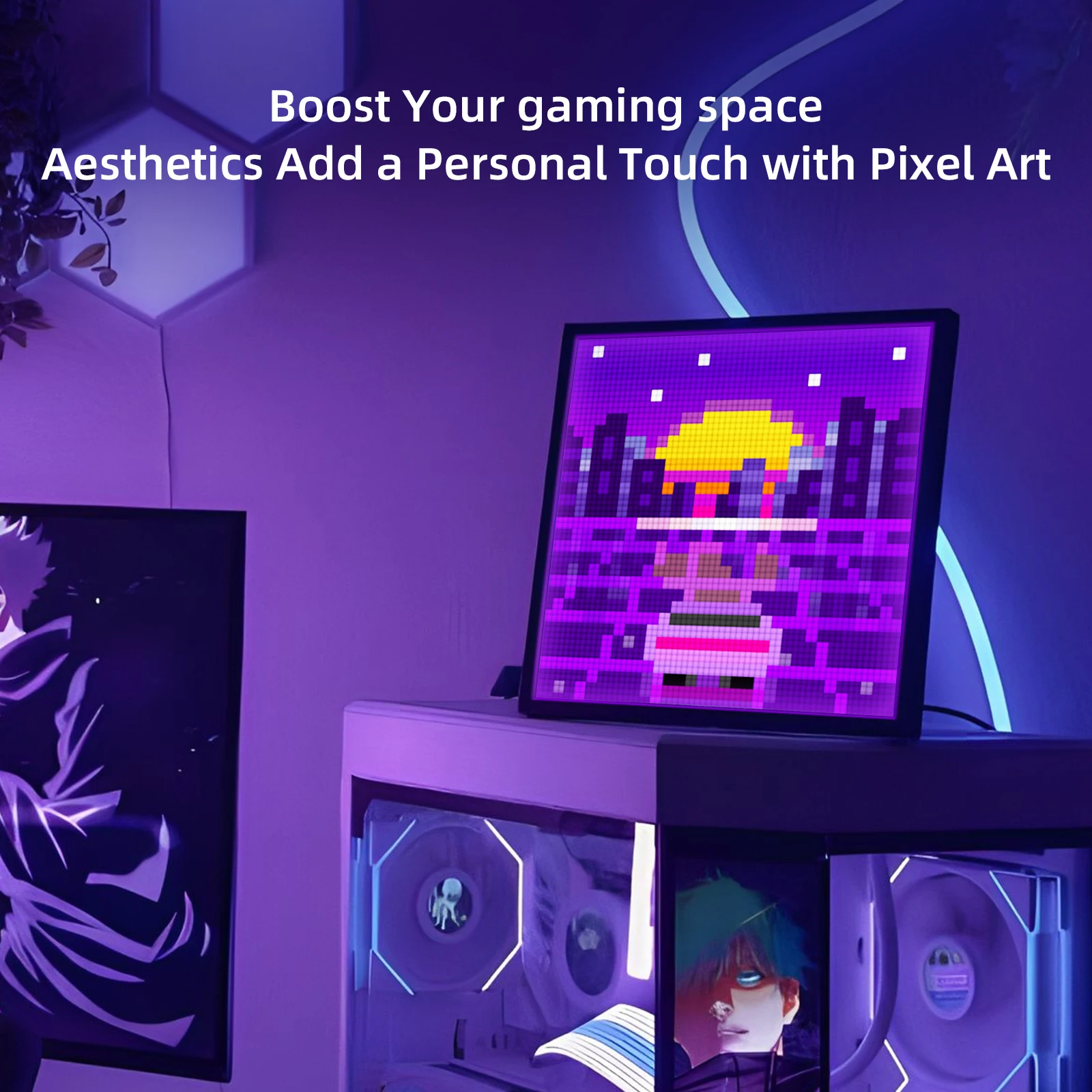 Divoom Pixoo 64 WiFi 64 X 64 LED Panel  for Gaming Room - Image 6