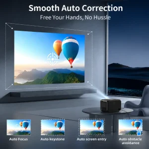 CAIWEI A6W 4K Projector Full HD 1080P Home Theater