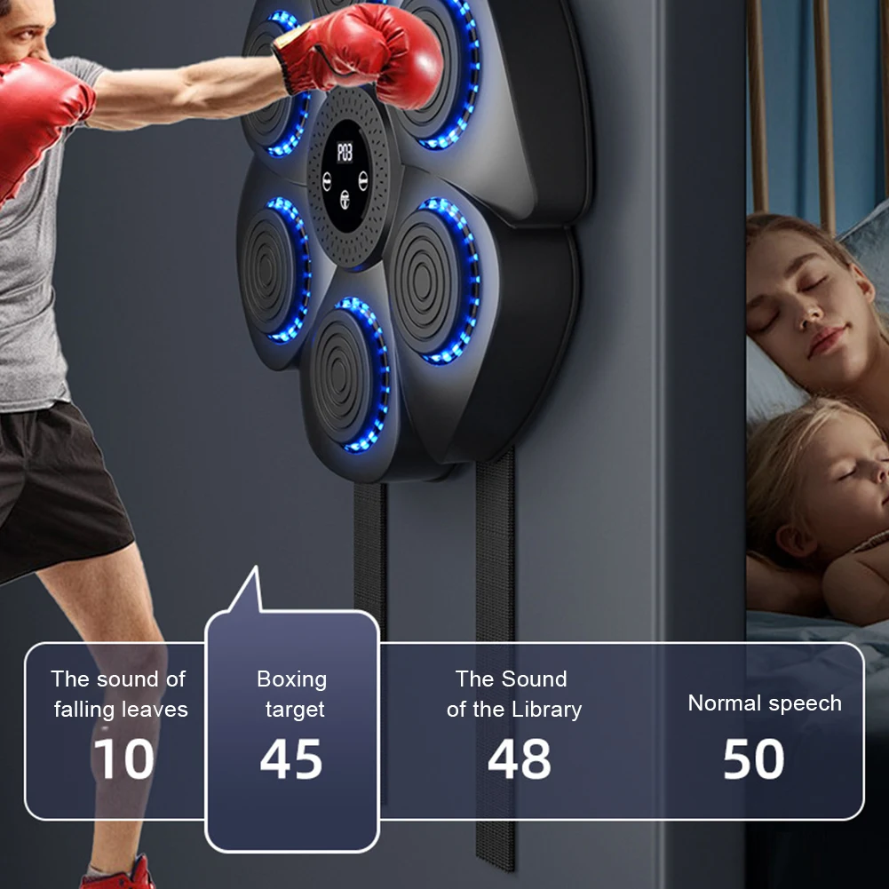 Smart Bluetooth-Compatible Boxing Machine Wall Mounted - Image 4
