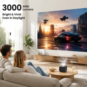 CAIWEI A6W 4K Projector Full HD 1080P Home Theater - Thumbnail Image 3