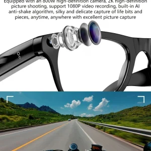 Lenovo New Upgrade Smart AI Glasses - Thumbnail Image 2