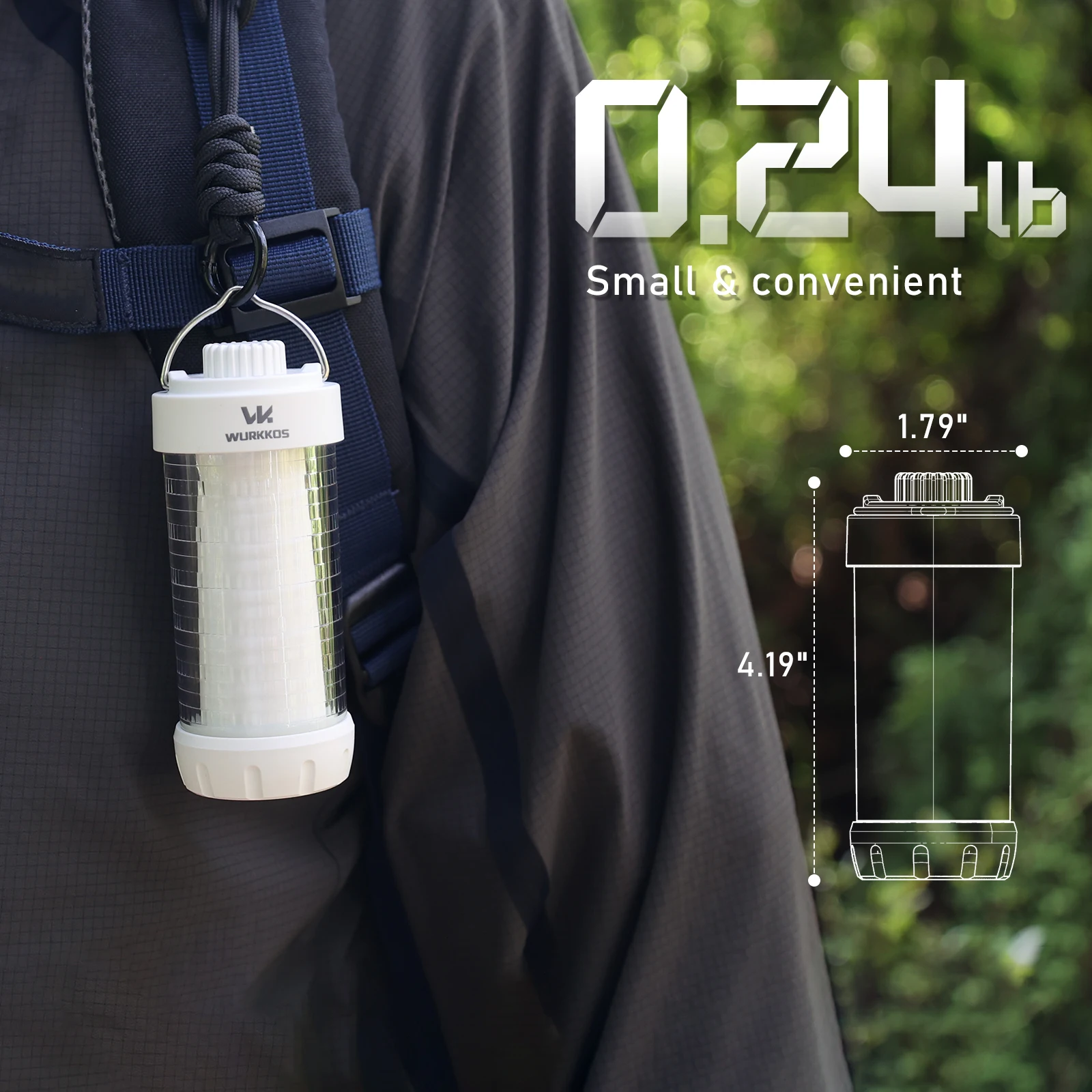 Wurkkos CL01 Camping Lantern - Image 3