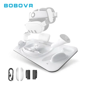 BOBOVR D3 Charging Dock Compatible with Quest 3 Headset Controllers