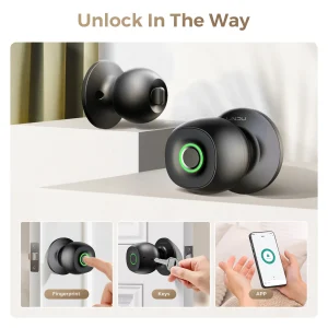 UD500 Fingerprint Door Locks App Control Bluetooth Fingerprint